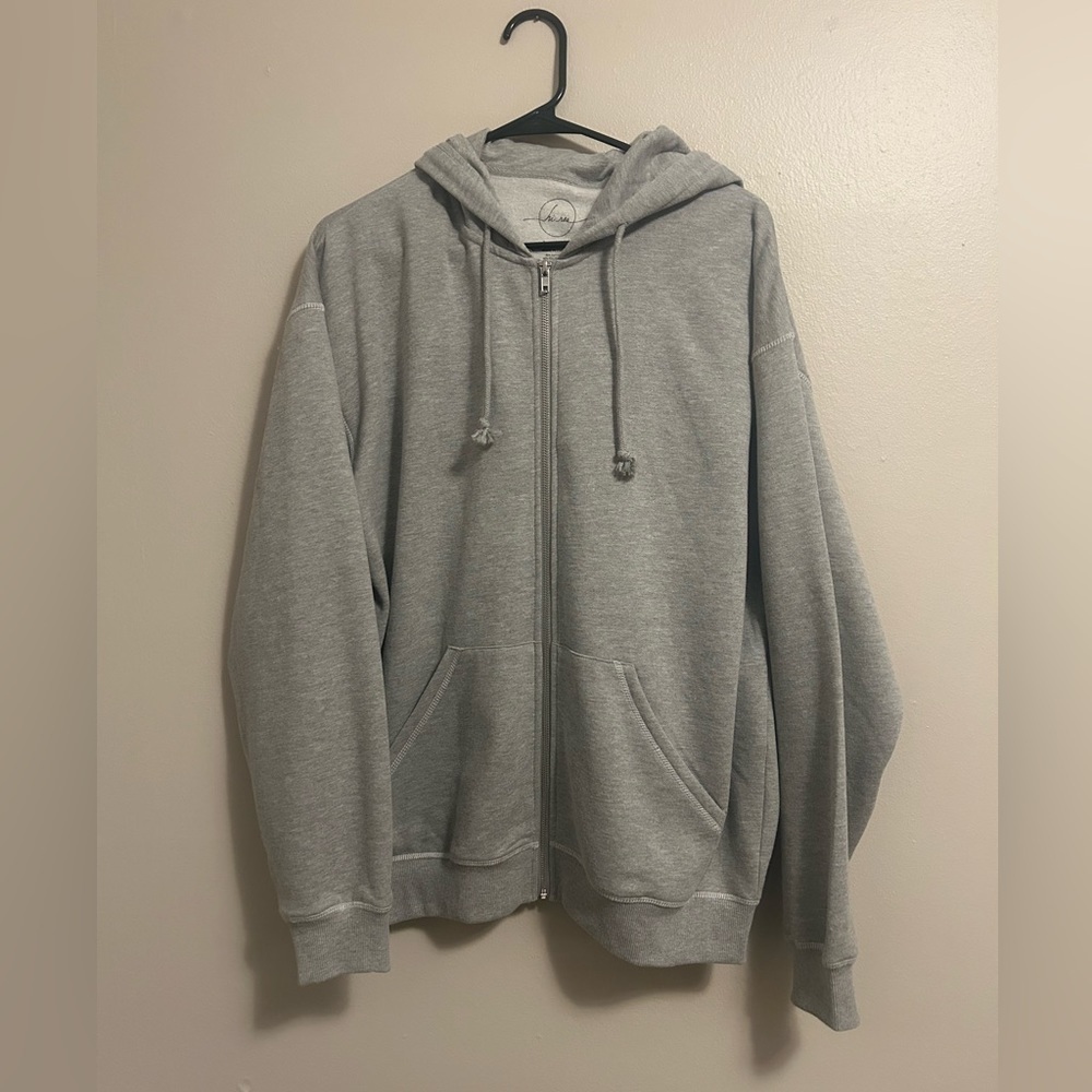 Hi Res Cotton Full Zip Hoodie